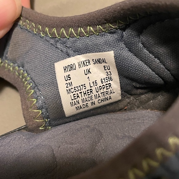 Merrell Boys Hydro Hiker Sandel Size 2 *EXCELLENT Used Condition* - Picture 7 of 8